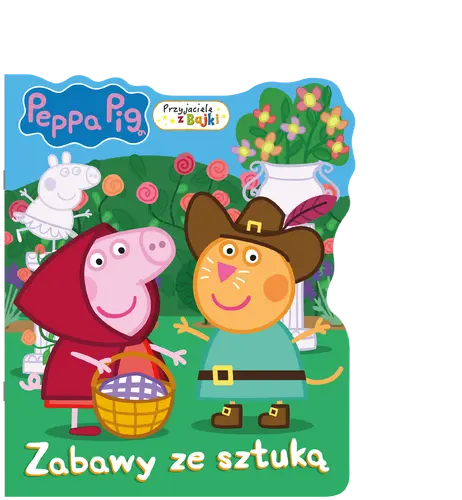 Okładka: Peppa Pig. Przyjaciele z bajki. Zabawy ze sztuką