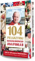 Okładka: 104 pielgrzymki Jana Pawła II