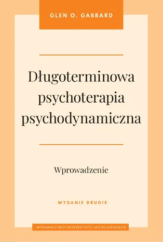 Okładka: Długoterminowa psychoterapia psychodynamiczna. Wprowadzenie.