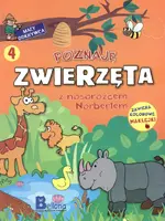 Okładka: Poznaję zwierzęta z nosorożcem Norbertem