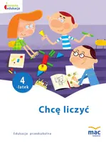 Okładka: Chcę liczyć.  Czterolatek