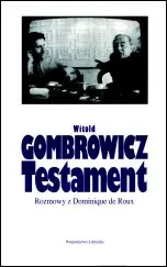 Okładka: Testament. Rozmowy z Dominique de Roux