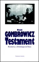 Okładka: Testament. Rozmowy z Dominique de Roux