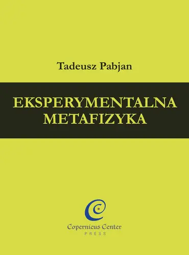 Okładka: Eksperymentalna metafizyka