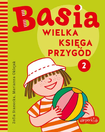 Okładka: Wielka księga przygód 2. Basia