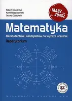 Okładka: Matematyka dla studentów i kandydatów na wyższe uczelnie repetytorium + cd