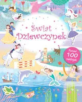 Okładka: ŚWIAT DZIEWCZYNEK Poznaję Świat + naklejki