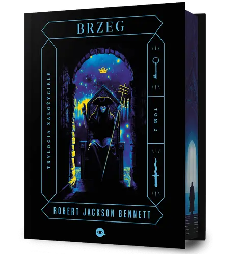 Okładka: Brzeg. Trylogia Założyciele. Tom 2