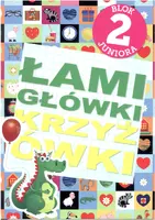 Okładka: Łamigłówki Krzyżówki blok juniora 2