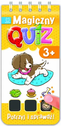 Okładka: Magiczny quiz. Potrzyj i sprawdź od 3 lat cz. 1