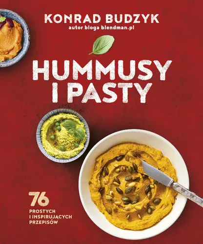 Okładka: Hummusy i pasty