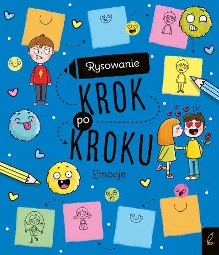 Okładka: Rysowanie krok po kroku. Emocje