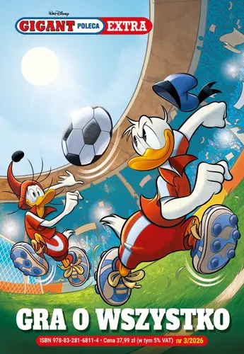 Okładka: Gigant Poleca Extra. Tom 3/2026. Gra o wszystko
