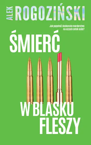 Okładka: Śmierć w blasku fleszy