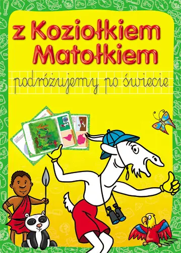 Okładka: Z Koziołkiem Matołkiem podróżujemy po świecie