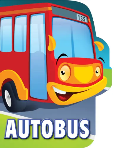 Okładka: Autobus. Wykrojnik
