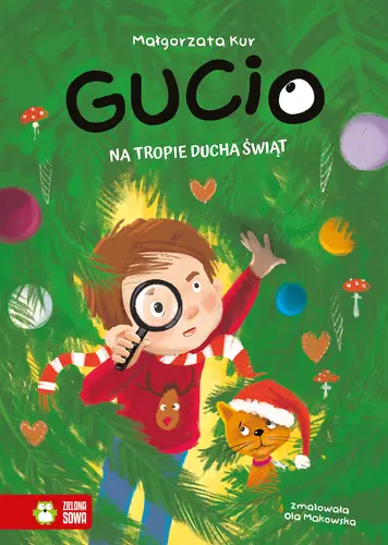 Okładka: Gucio na tropie ducha świąt