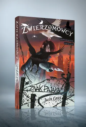 Okładka: Zwierzomówcy. Znak pająka