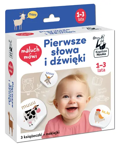 Okładka: Maluch mówi. Pierwsze słowa i dźwięki