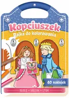 Okładka: Bajka do kolorowania. Kopciuszek