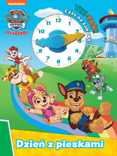 Okładka: Psi Patrol. TIK TAK! Dzień z pieskami