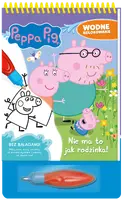 Okładka: Peppa Pig. Wodne kolorowanie 13. Nie ma to jak rodzinka!
