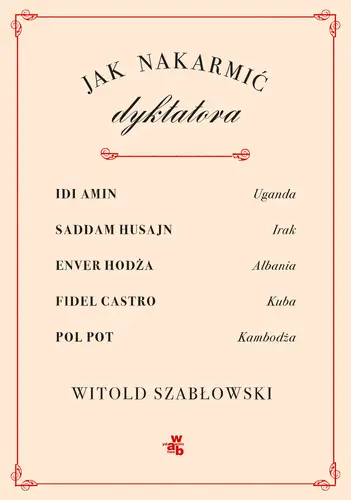 Okładka: Jak nakarmić dyktatora