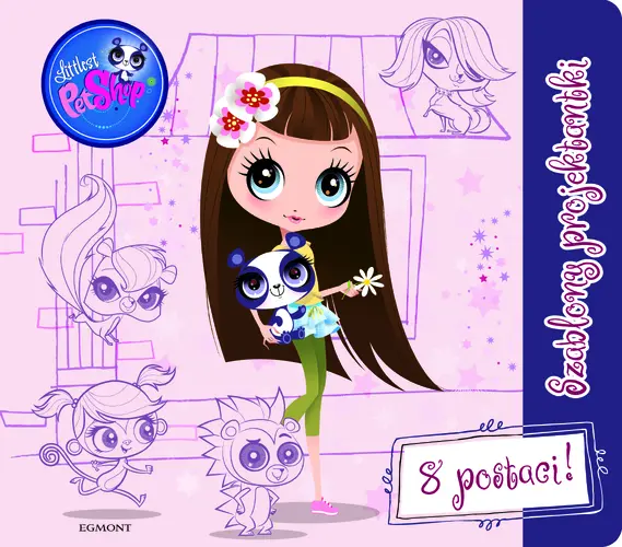 Okładka: Littlest Pet Shop. Szablony projektantki