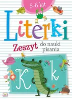 Okładka: Literki 5-6 lat - zeszyt do nauki pisania