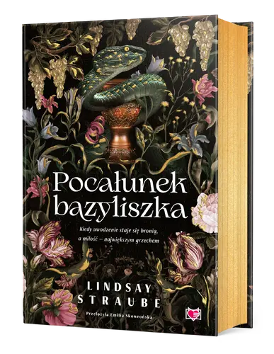 Okładka: Pocałunek bazyliszka. Split or Swallow. Tom 1