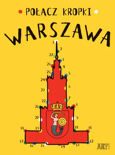 Okładka: Połącz kropki. Warszawa