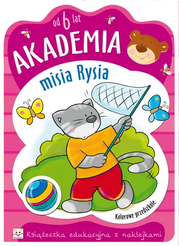 Okładka: Akademia misia Rysia od 6 lat