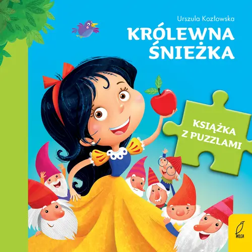 Okładka: Książka z puzzlami. Królewna Śnieżka