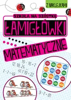 Okładka: ZABAWY MATEMATYCZNE Łamigłówki matematyczne