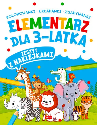 Okładka: Elementarz dla 3-latka