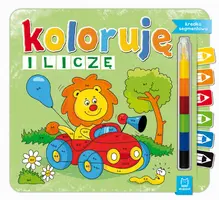 Okładka: Koloruję i liczę. Kredka segmentowa