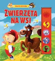 Okładka: Gucio 4 dźwięki. Zwierzęta na wsi