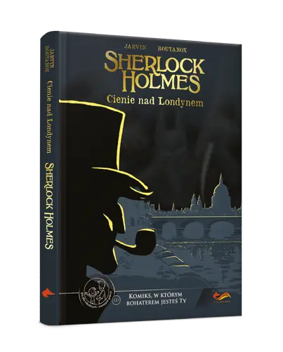 Okładka: Komiks paragrafowy. Sherlock Holmes: Cienie nad Londynem