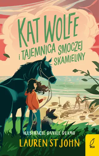 Okładka: Kat Wolfe i tajemnica smoczej skamieliny. Tom 2