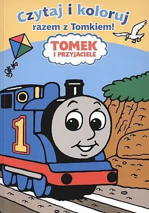 Okładka: Czytaj i koloruj razem z Tomkiem!