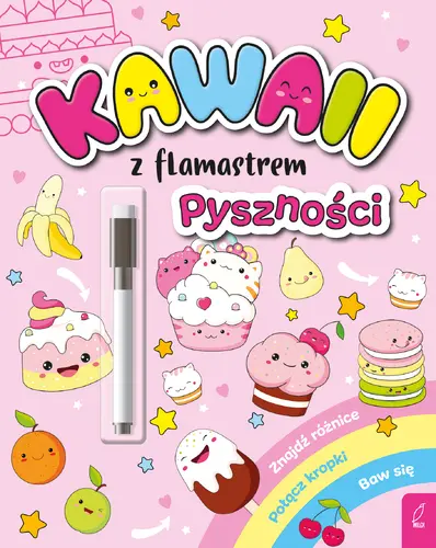 Okładka: Kawaii z flamastrem. Pyszności
