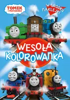 Okładka: Tomek i przyjaciele. Wesoła kolorowanka