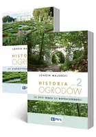 Okładka: Historia ogrodów. Tom 1-2
