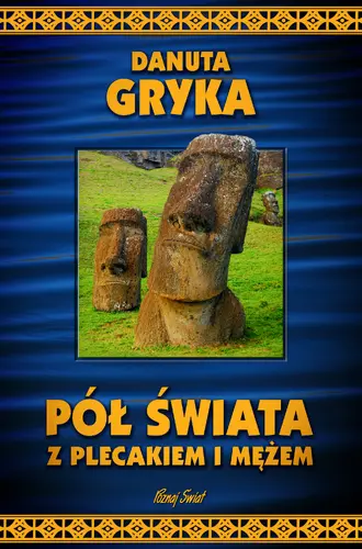 Okładka: Pół świata z plecakiem i mężem