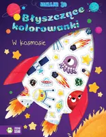 Okładka: Błyszczące kolorowanki. W kosmosie