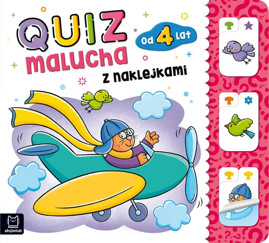 Okładka: Quiz malucha z naklejkami od 4 lat