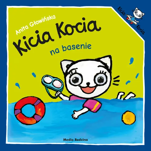 Okładka: Kicia Kocia na basenie