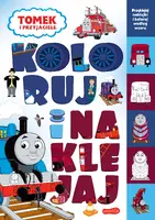 Okładka: Tomek i przyjaciele. Koloruj i naklejaj