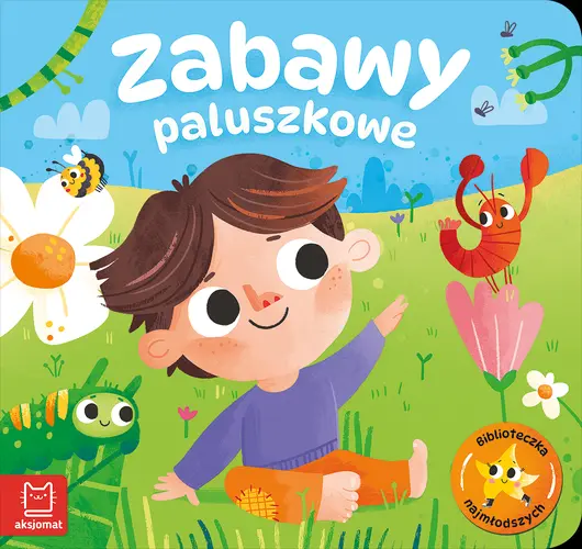 Okładka: Zabawy paluszkowe. Biblioteczka najmłodszych