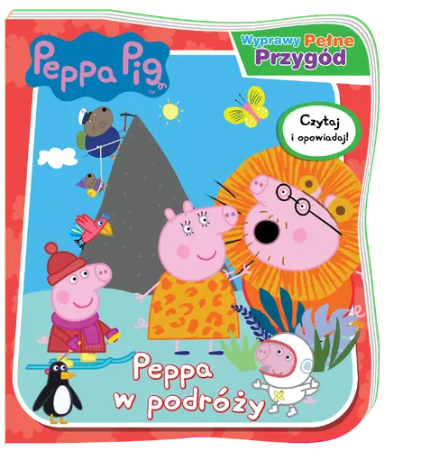 Okładka: Peppa Pig. Wyprawy pełne przygód. Peppa w podróży